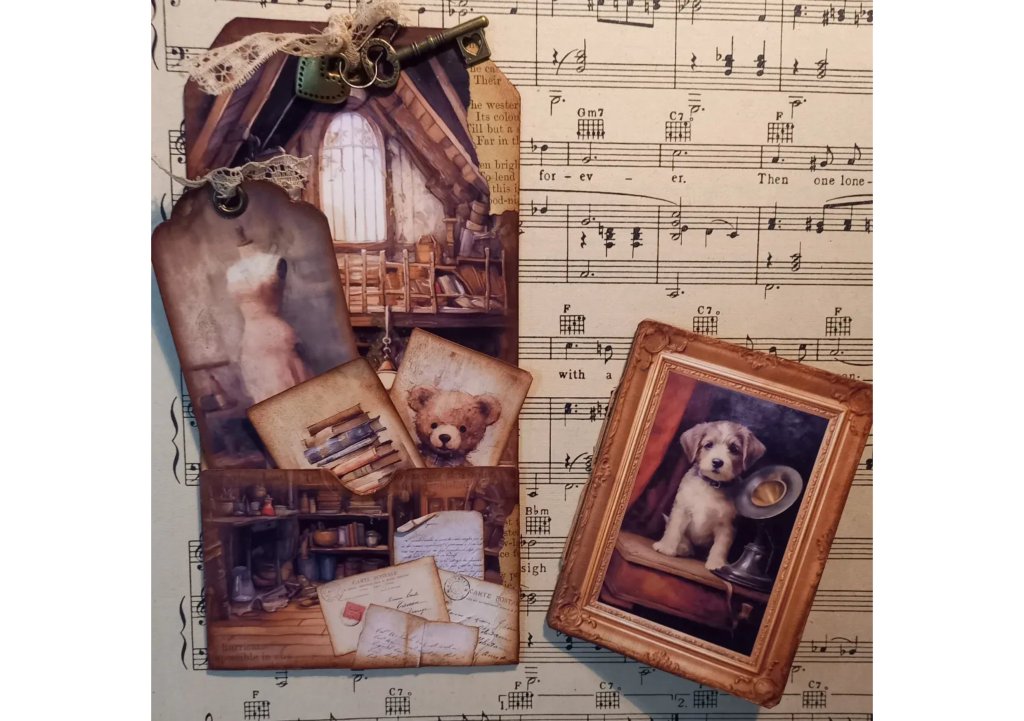 #50stackchallenge4 – Grandma’s Attic /&nbsp;Dog