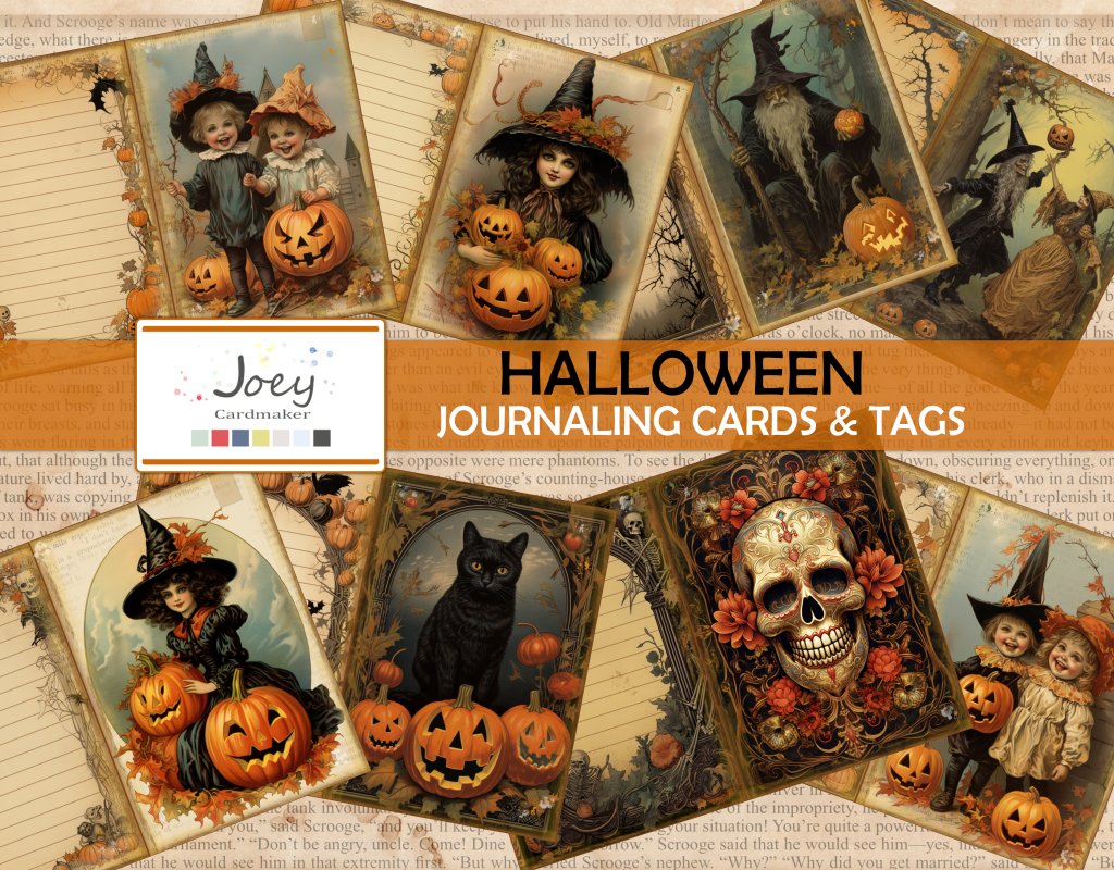 FREEBIE: Halloween – Journaling Cards &&nbsp;Tags