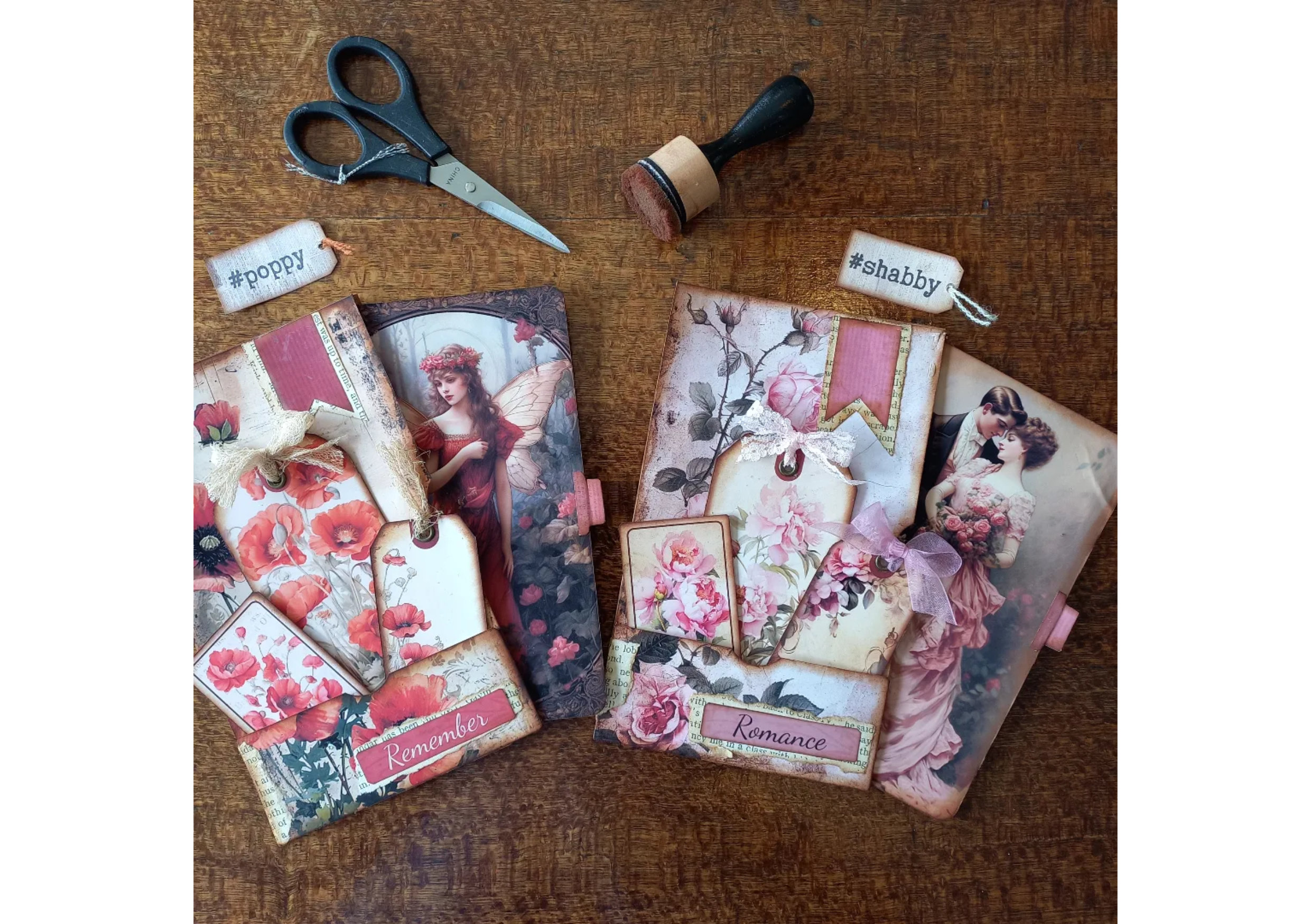 #50stackchallenge4 – Poppy / Shabby Chic