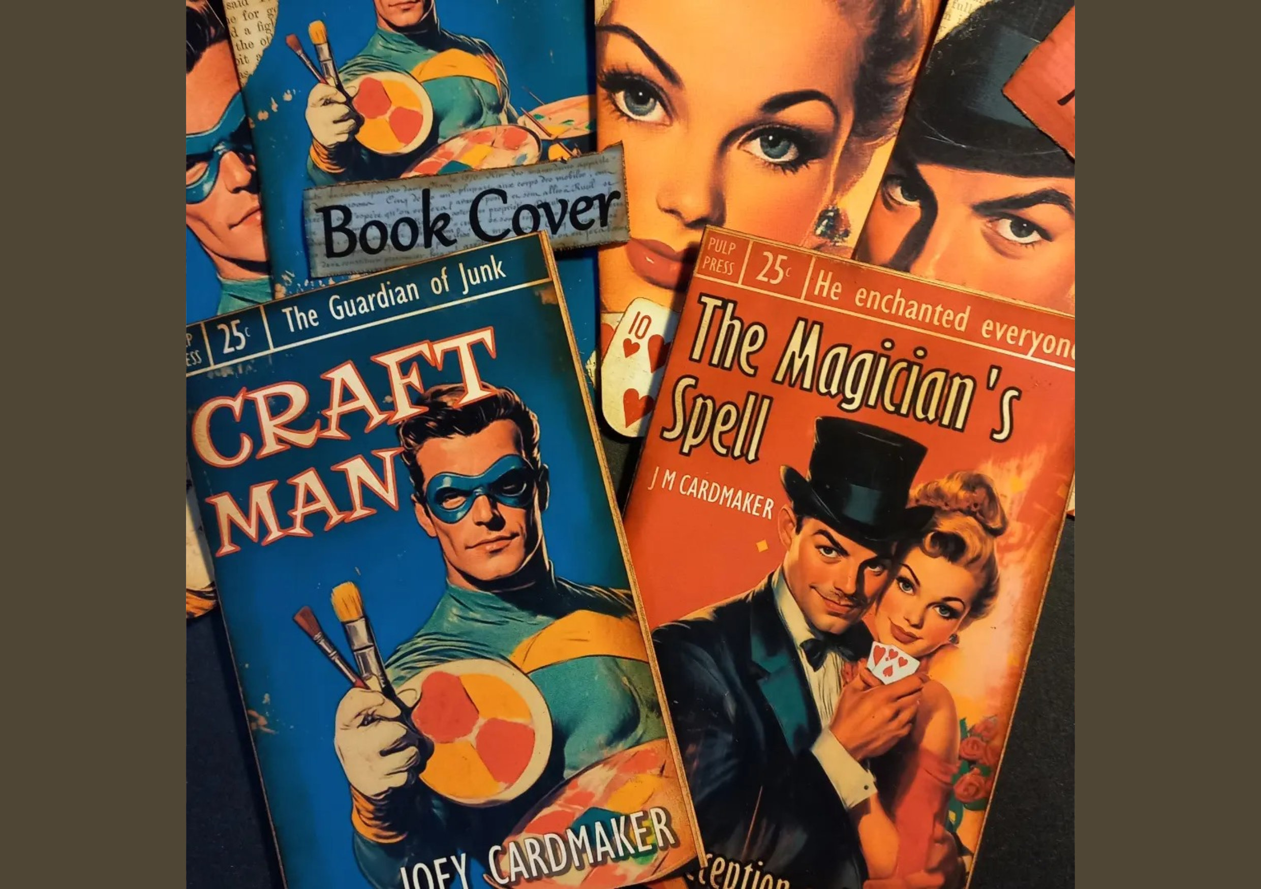 #50stackchallenge5 – BOOK COVER / MAGIC