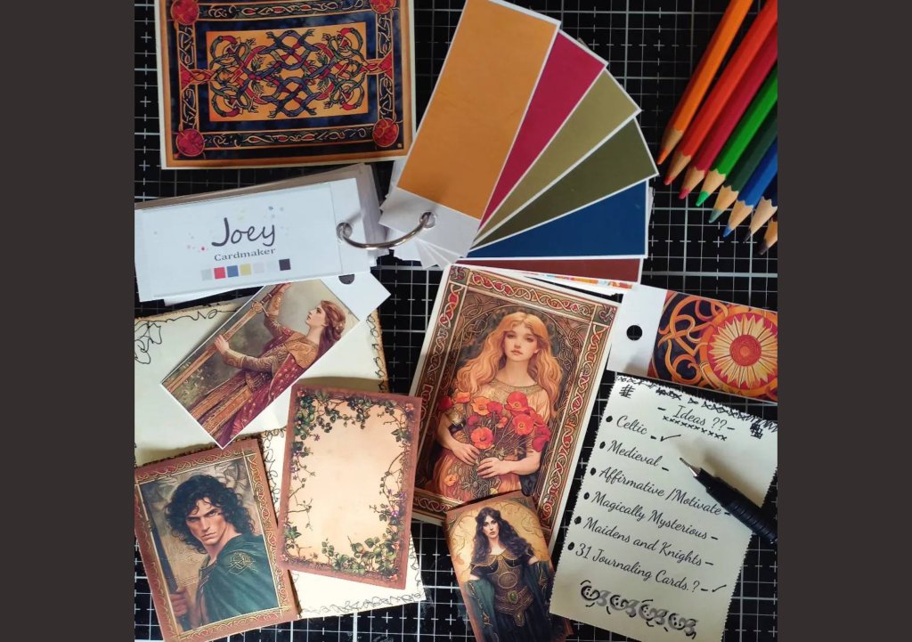 Design Time:  Celtic Affirmation Cards & Journal&nbsp;Kit