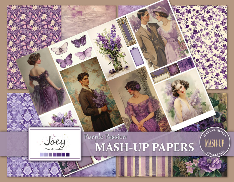 #MashupJoey Challenge: “Purple Passion”&nbsp;Freebie