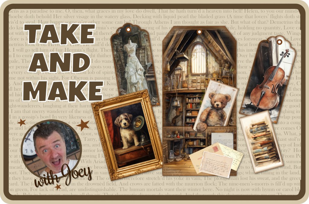 Take and Make: “Grandma’s Attic”&nbsp;Freebie
