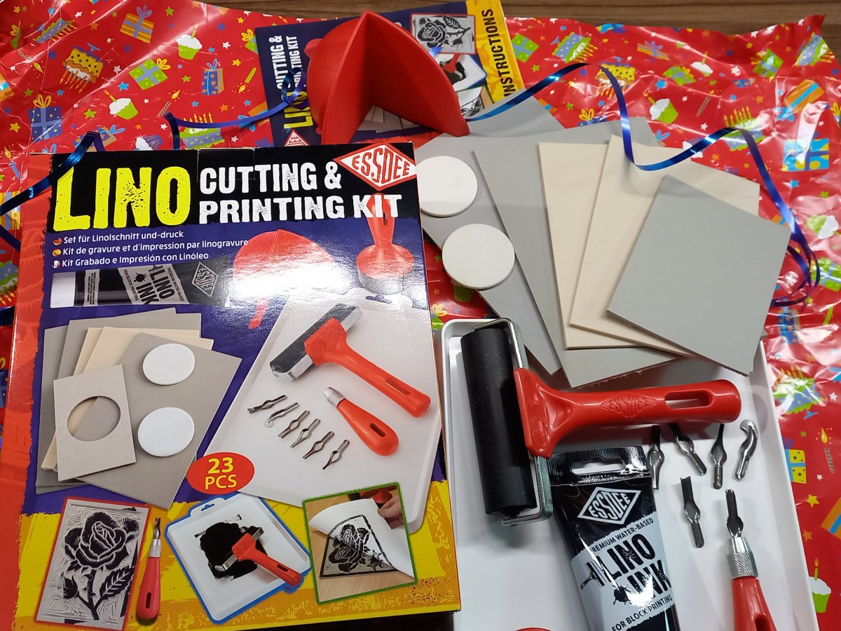 A Birthday Gift – Lino Printing&nbsp;Kit