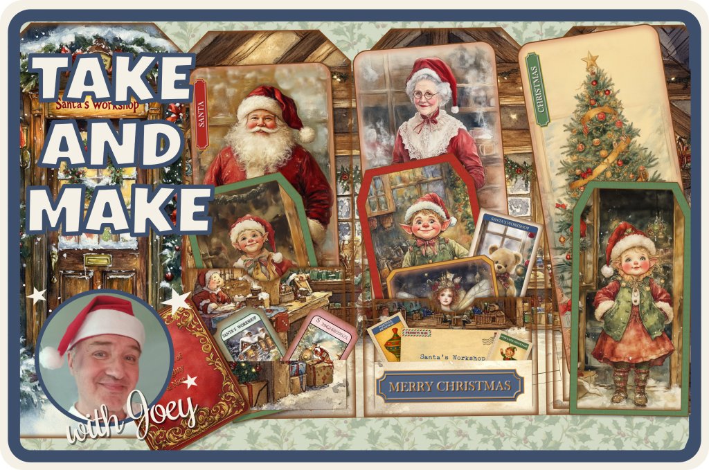 Take and Make: Santa’s Workshop Stuffed&nbsp;Folio