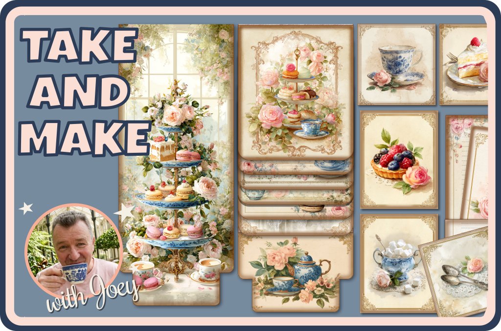 NEW TAKE AND MAKE FREEBIE – MOTHER’S DAY – High Tea Waterfall&nbsp;Card!