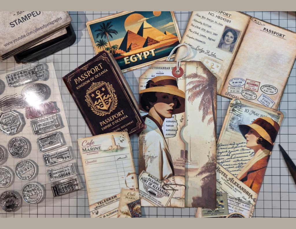 #GrungyTagChallenge2026 – June – Stamped